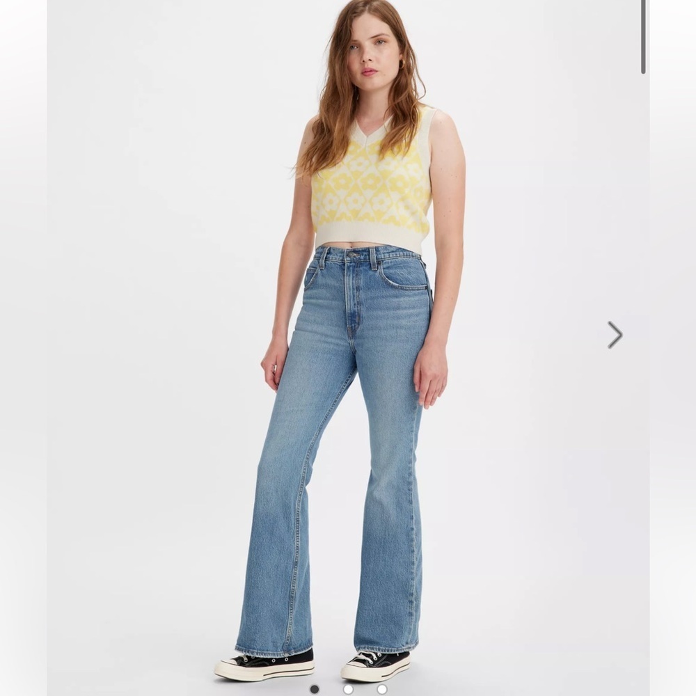 Levi’s 70s high rise flare jeans size 29